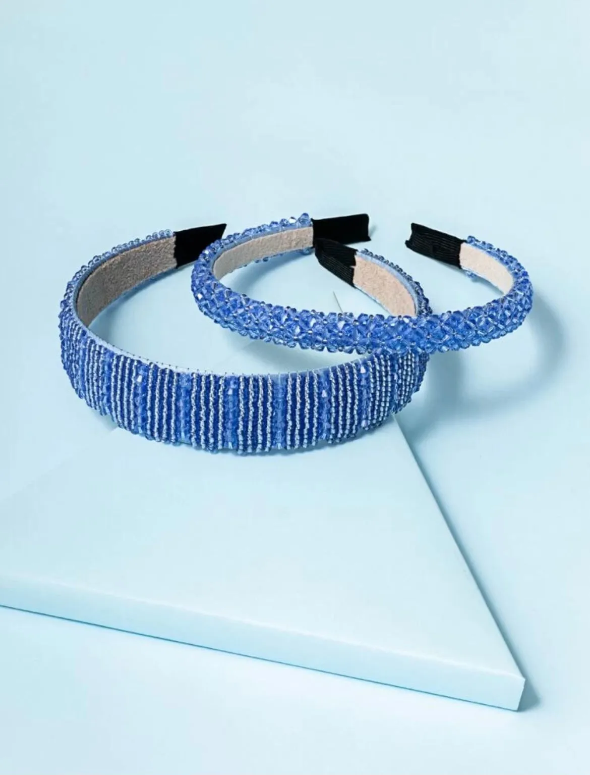 2 pack Beaded HeadBands