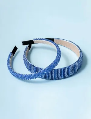 2 pack Beaded HeadBands