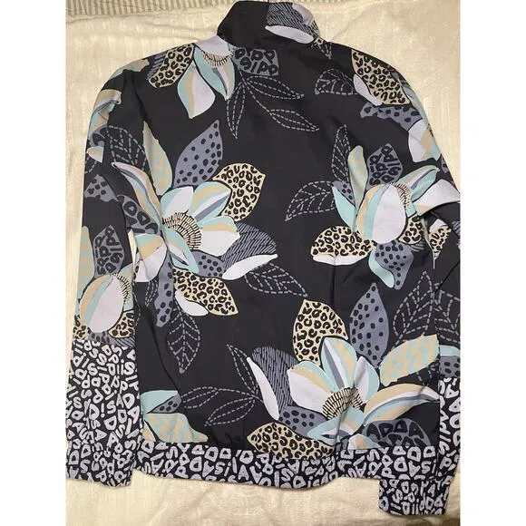 Adidas × Farm Rio Full Zip Relaxed Lightweight Windbreaker S