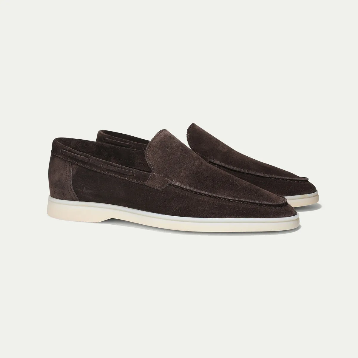 ANTHRACITE YACHT LOAFERS