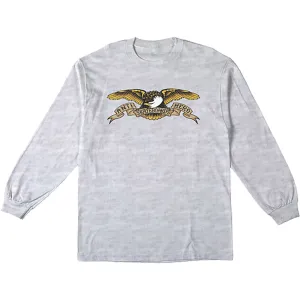 Anti Hero Eagle Long Sleeve Tee Ash Black Multi Colour