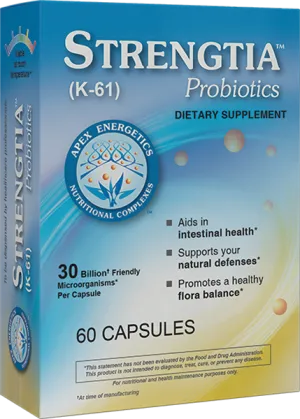 Apex Energetics - K-Line Nutritionals Strengtia (K61) - 60 Capsules