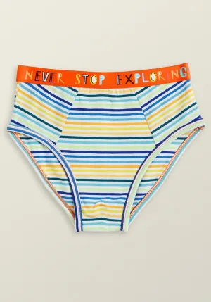 Arcade Boys Briefs Orange Tencel Modal