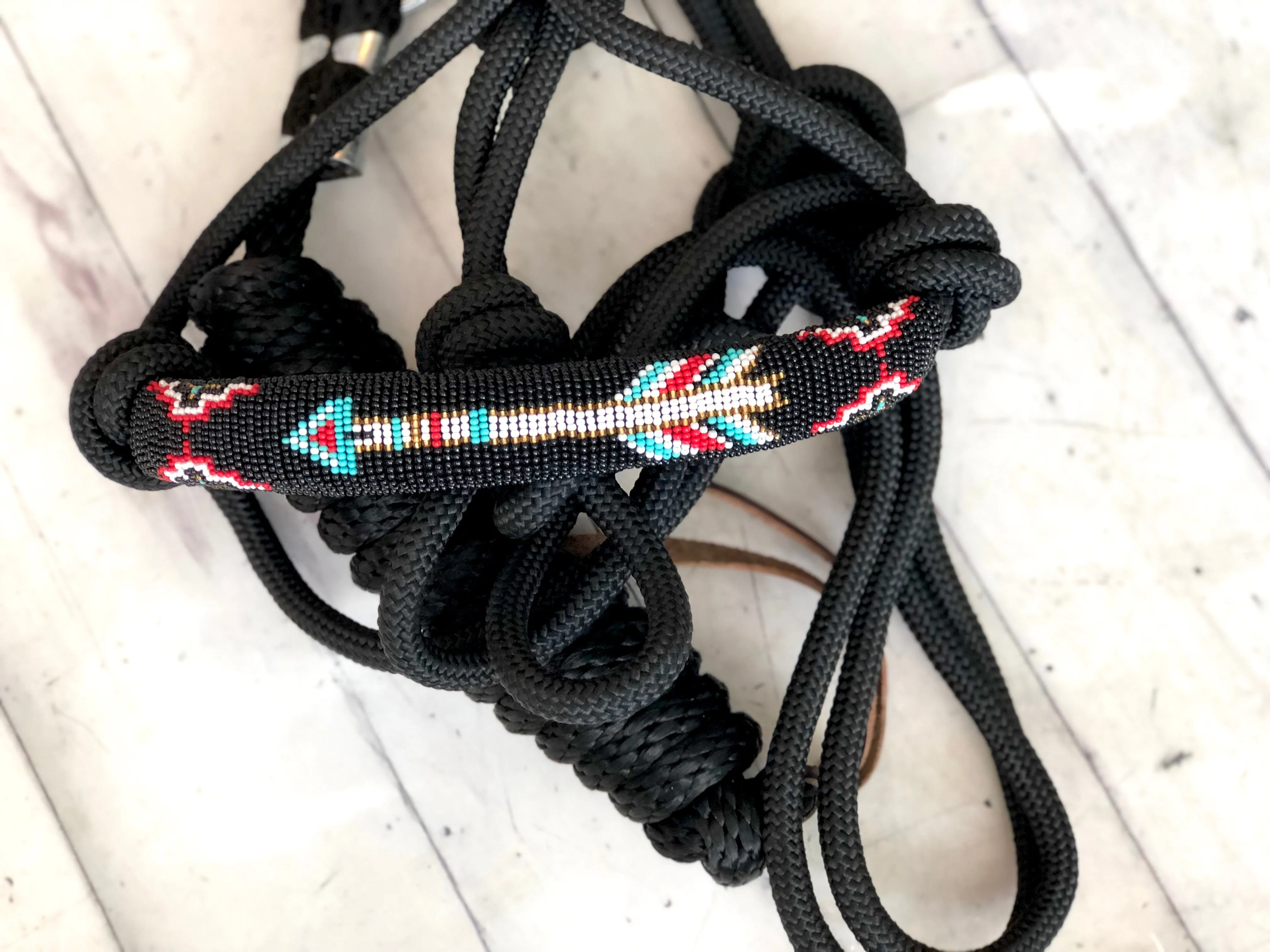Arrow Beaded Knot Halter