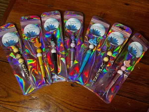 Assorted Style Beaded Pens