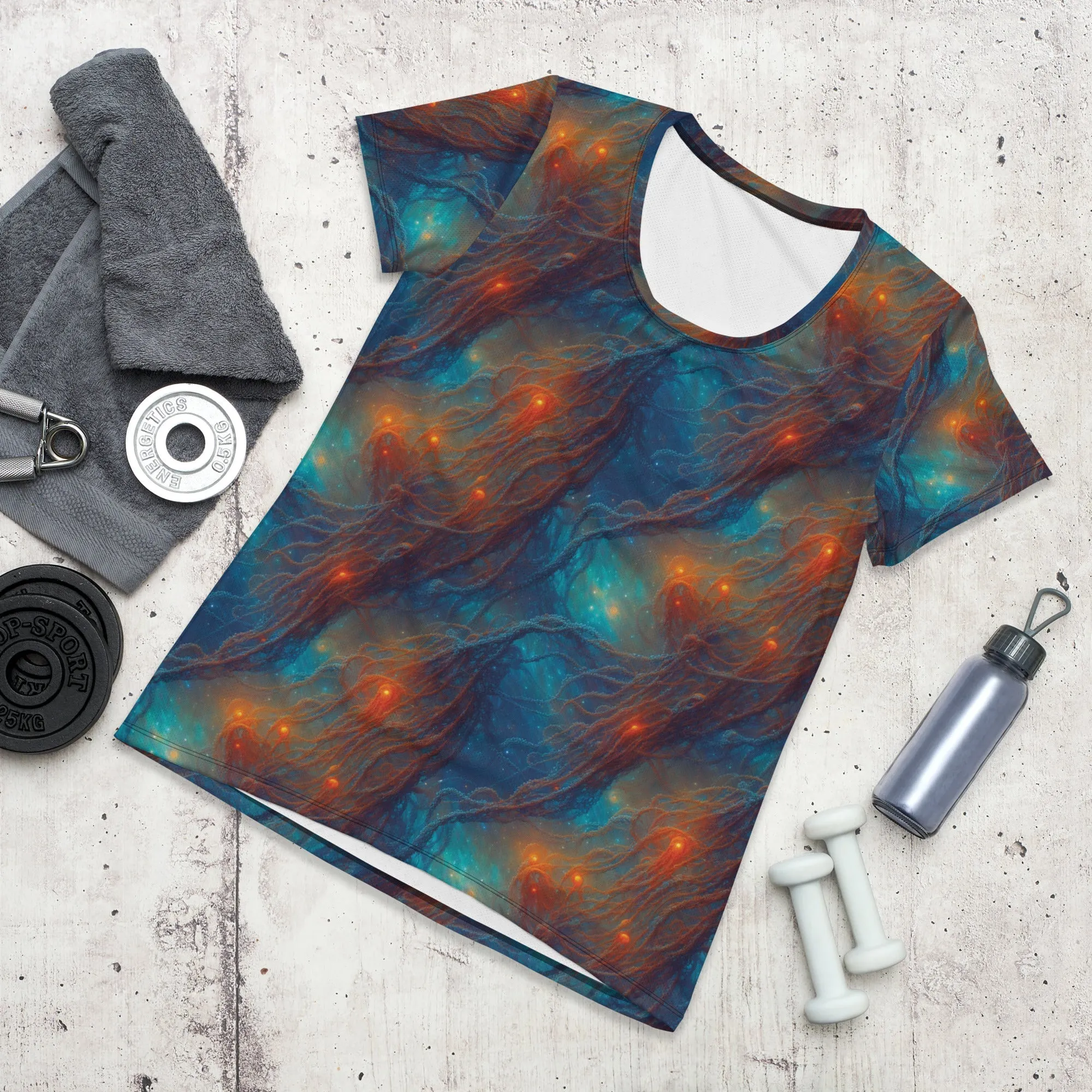 Athletic T-shirt - Nebular Nexus