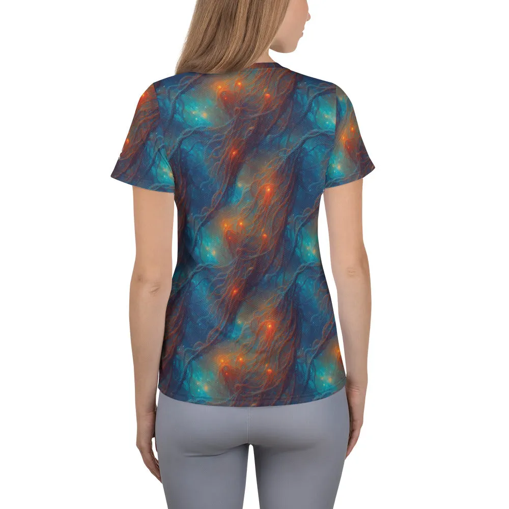 Athletic T-shirt - Nebular Nexus