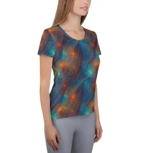 Athletic T-shirt - Nebular Nexus