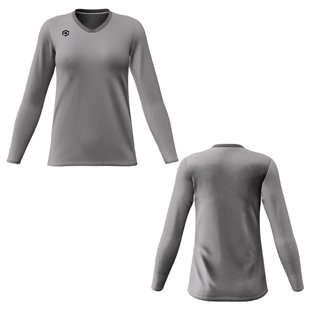 ATTACK FLEX LONG SLEEVE VOLLEYBALL JERSEY - WOMEN