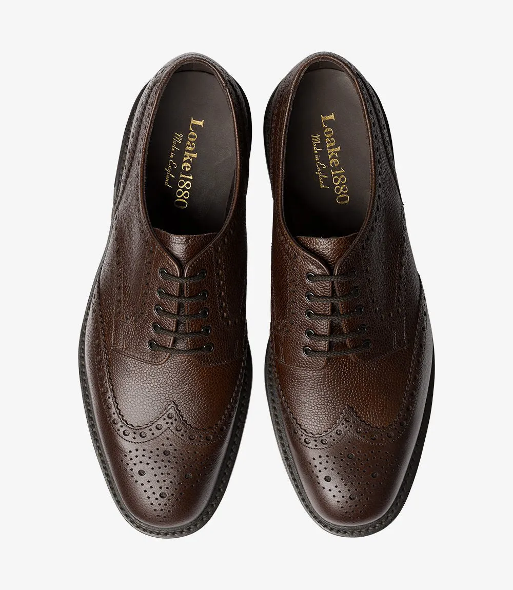 Badminton Dark Brown Grain