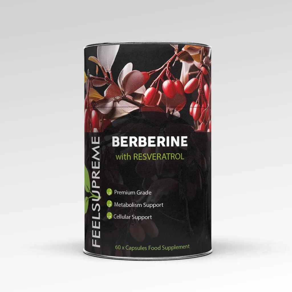 Berberine with Resveratrol (60 Caps)
