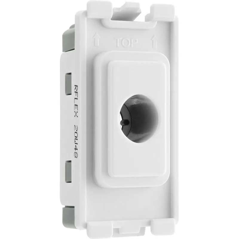 BG RFLEX Nexus Grid Flex Outlet (up to 10mm) - White
