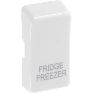BG RRFFW Nexus Grid Rocker Printed (FRIDGE FREEZER) - White