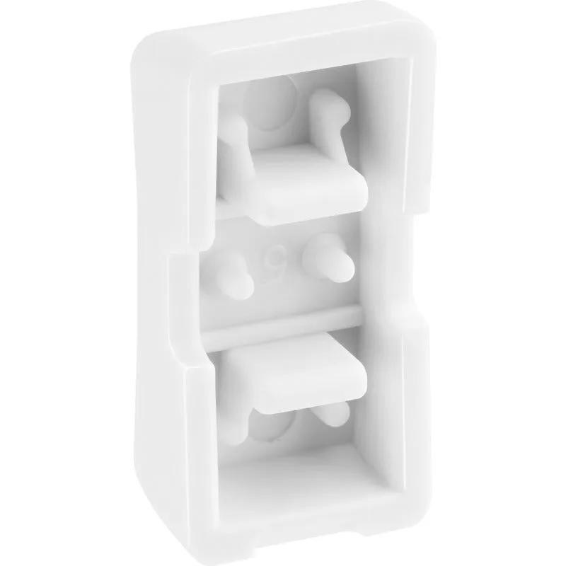 BG RRFFW Nexus Grid Rocker Printed (FRIDGE FREEZER) - White