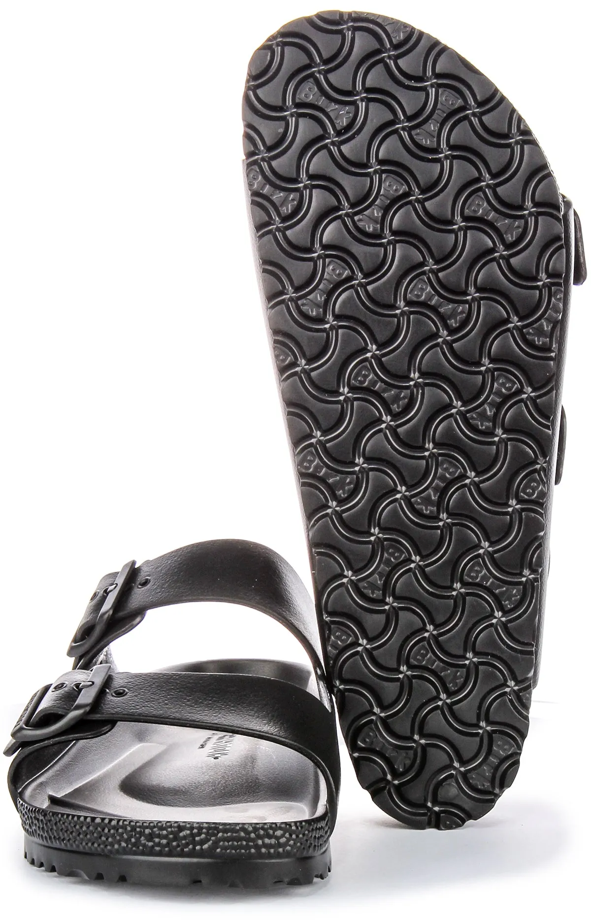 Birkenstock Arizona Eva In Black For Unisex
