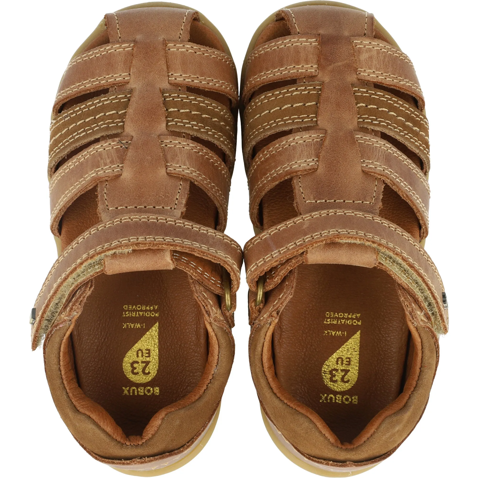 Bobux i-Walk Roam Caramel Toddler Sandals