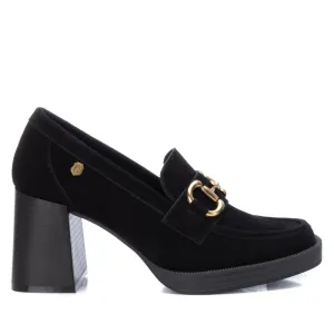 Carmela Collection Women's Suede Heeled Loafers By XTI 161209