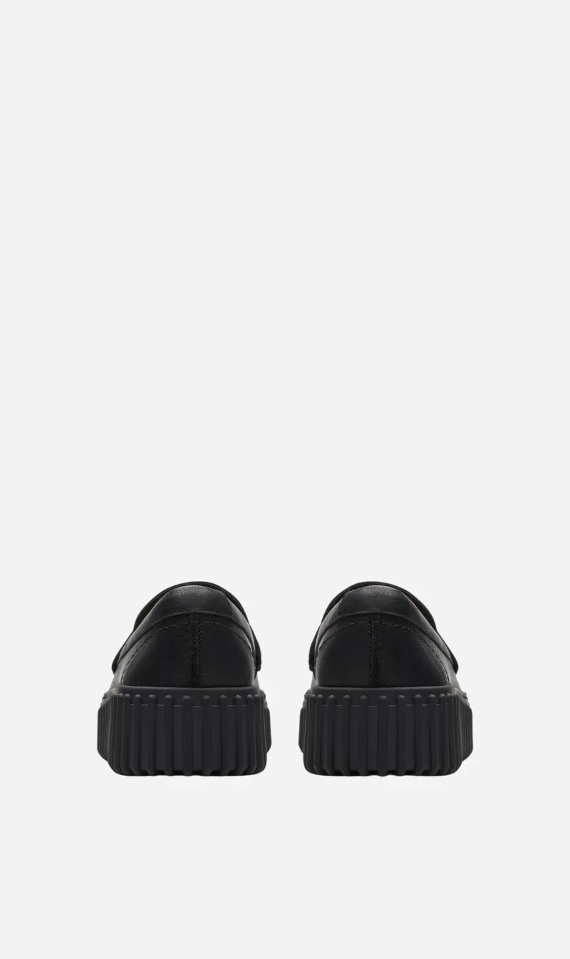Clarks | Torhill Penny - Black Leather