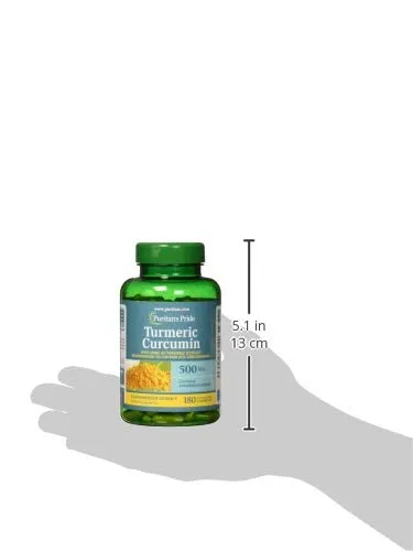 Curcumina de Cúrcuma Orgullo Puritano, 1