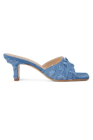 Denim sandals