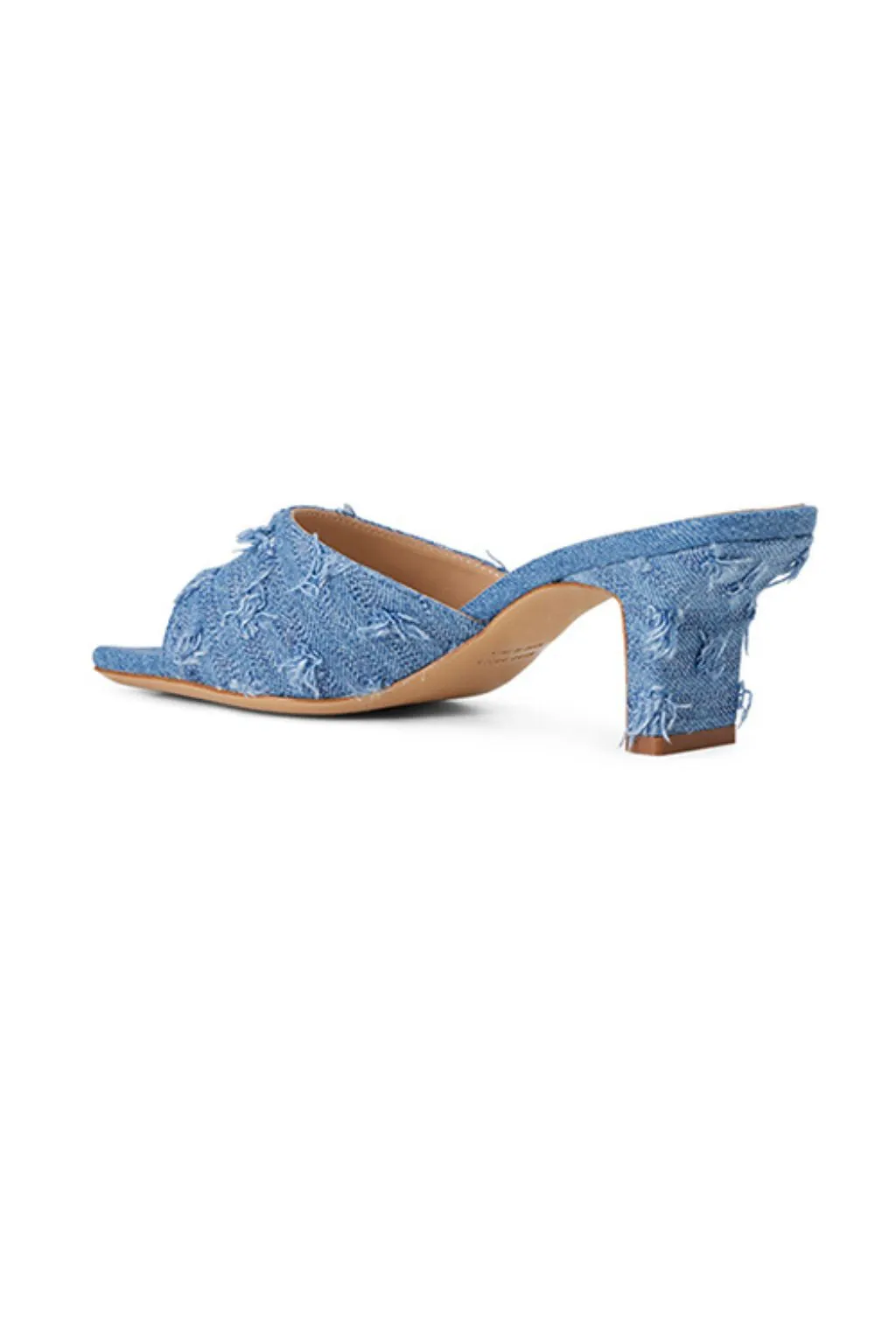 Denim sandals