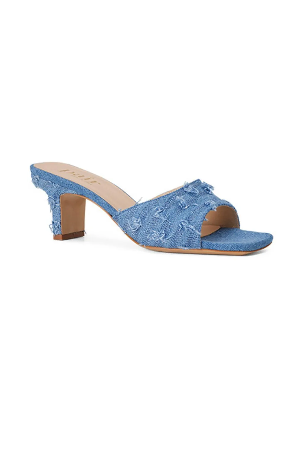 Denim sandals