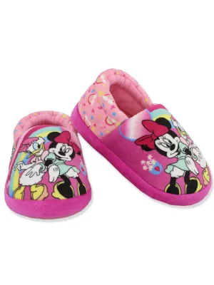 Disney Minnie Mouse Daisy Duck Plush A-line Slippers