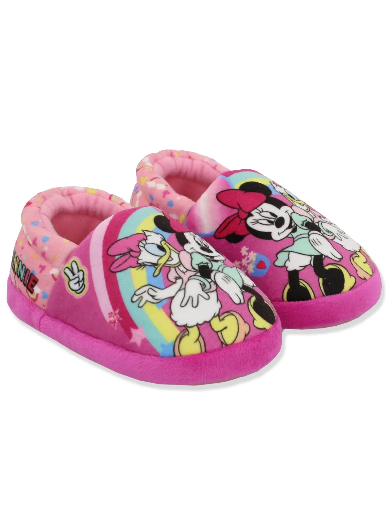 Disney Minnie Mouse Daisy Duck Plush A-line Slippers
