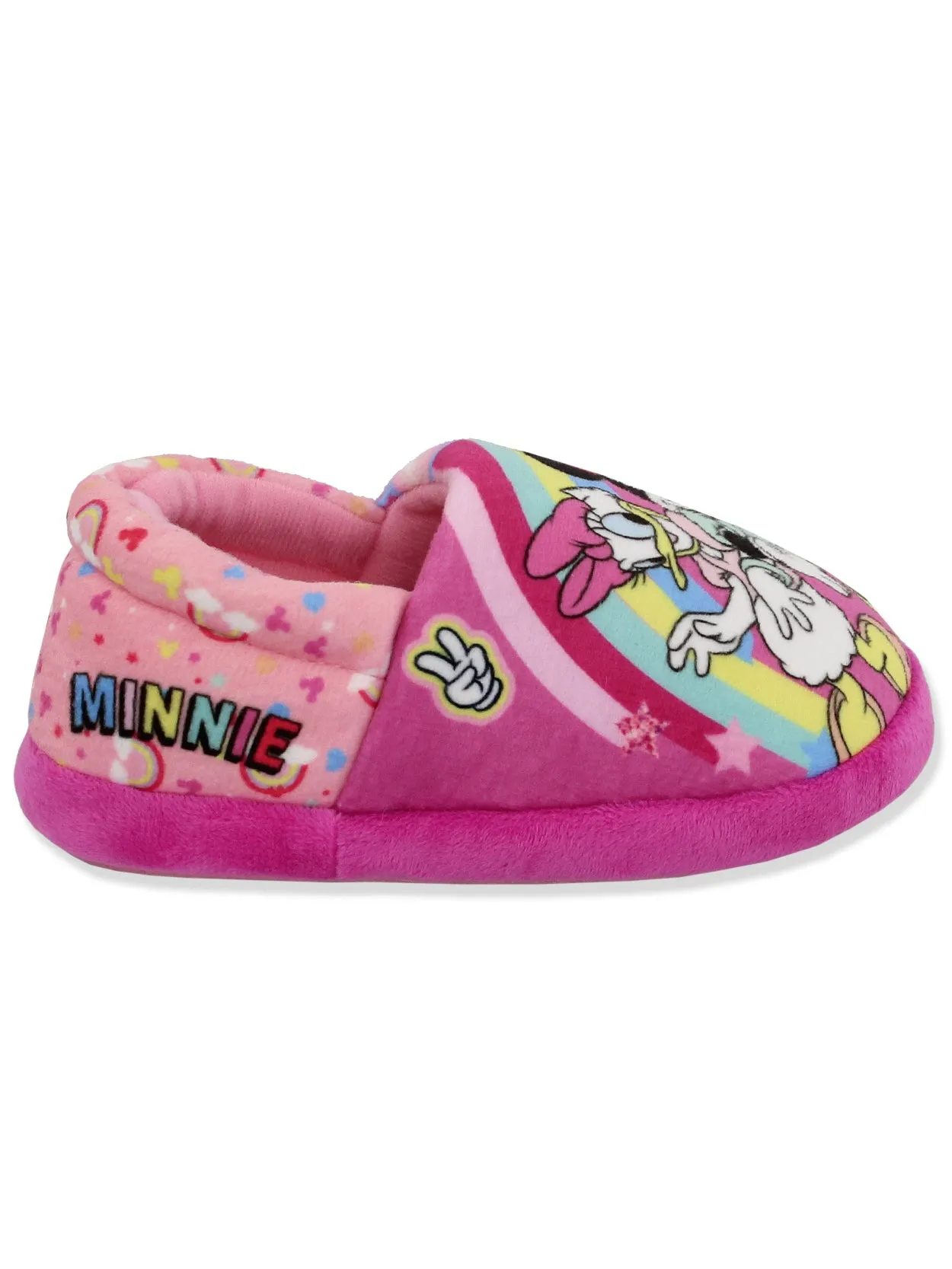 Disney Minnie Mouse Daisy Duck Plush A-line Slippers