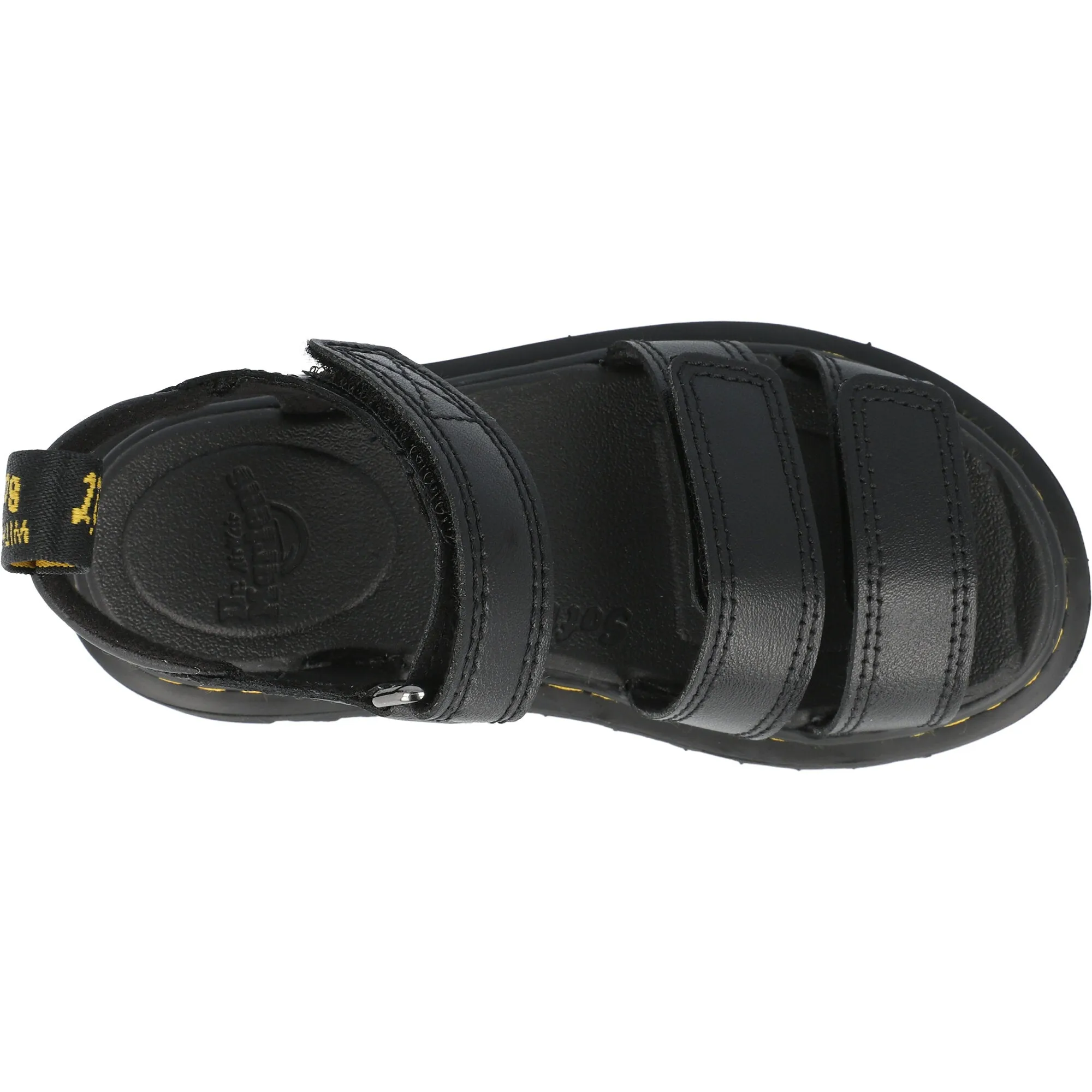 Dr Martens Klaire J Black Sandals
