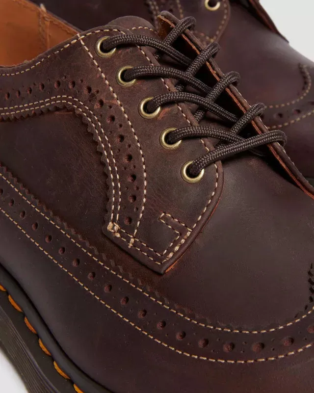Dr Martens Scarpa in pelle da uomo Brogue 3989 YS marrone