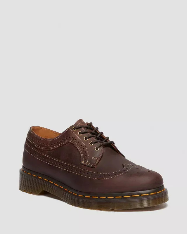 Dr Martens Scarpa in pelle da uomo Brogue 3989 YS marrone