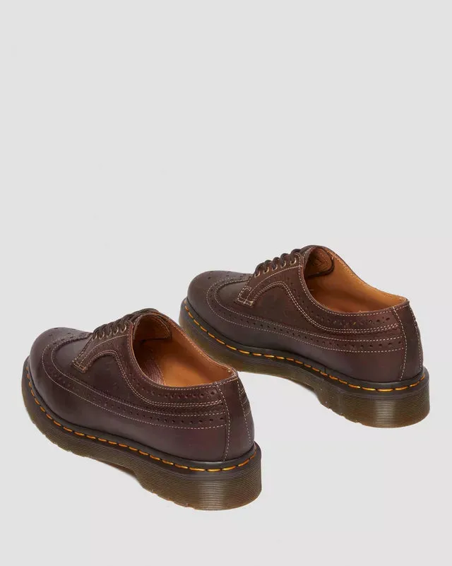Dr Martens Scarpa in pelle da uomo Brogue 3989 YS marrone