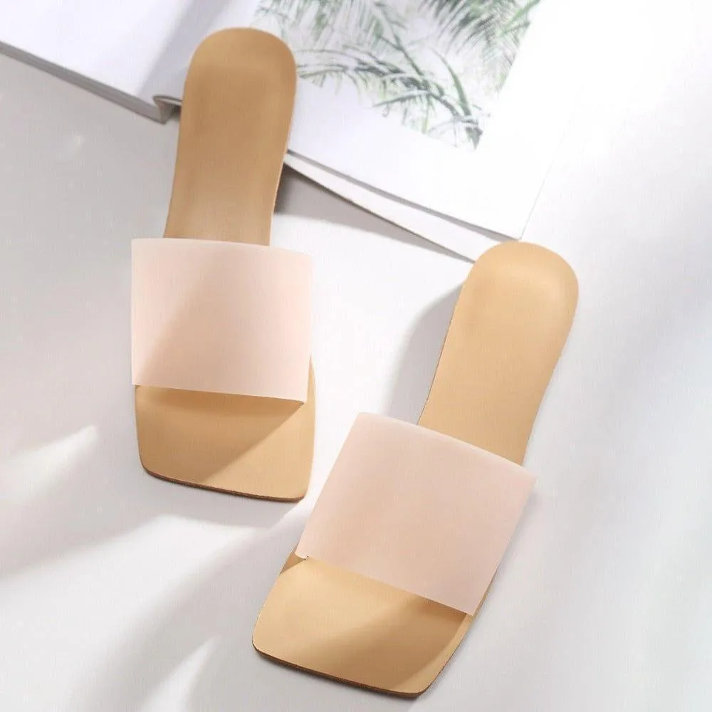 Elaine Minimalist Slide Sandals