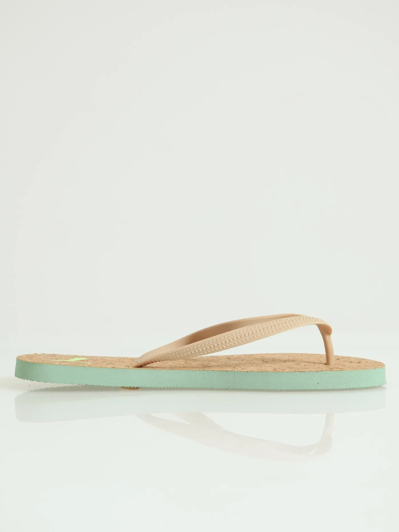 First Flip Cork Sandals - Natural