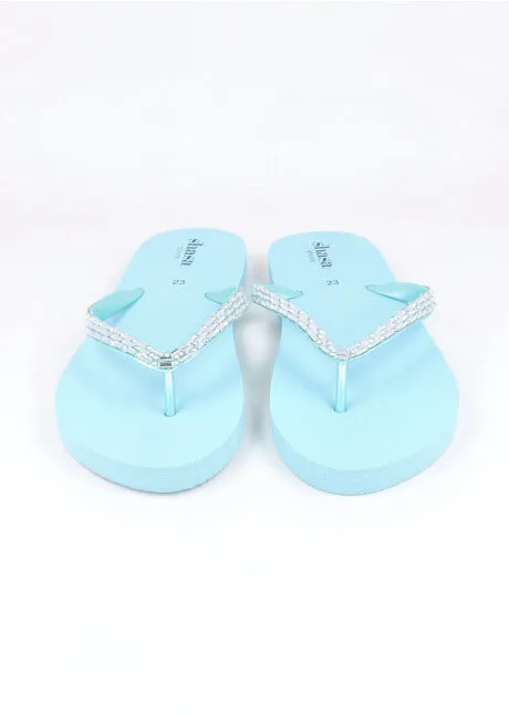 Flip Flop Chinela Brillos Piedras