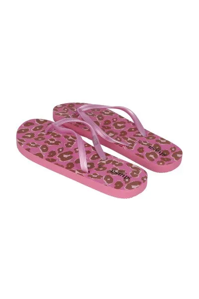 Flip Flops Animal Print