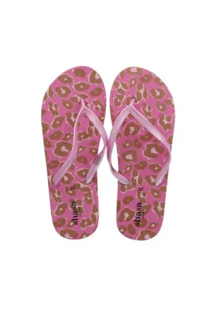 Flip Flops Animal Print