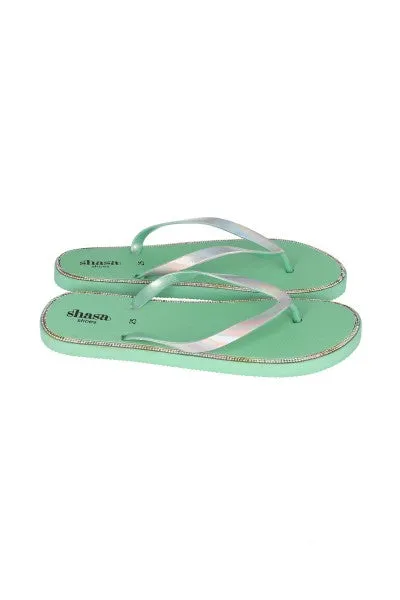 Flip Flops Iridiscentes Brillos