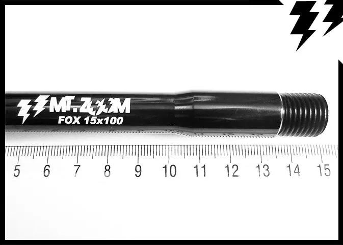 FOX & ROCK SHOX MAXLE FRONT THRU AXLES 15x100mmx1.5mm L. 146.5mm 36G