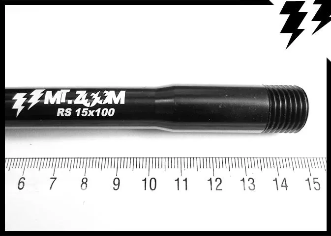 FOX & ROCK SHOX MAXLE FRONT THRU AXLES 15x100mmx1.5mm L. 146.5mm 36G