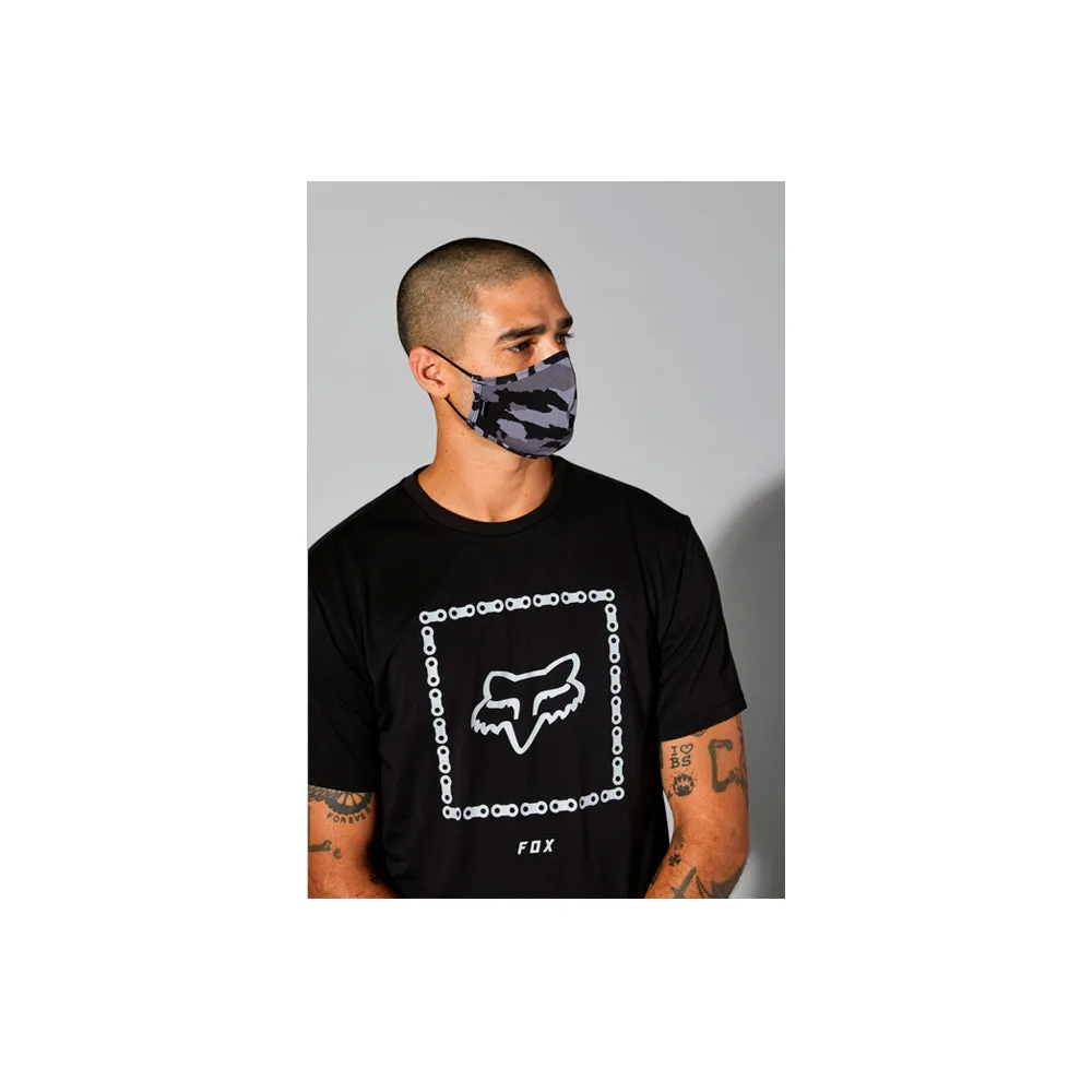 Fox - Face Mask - Black Camo