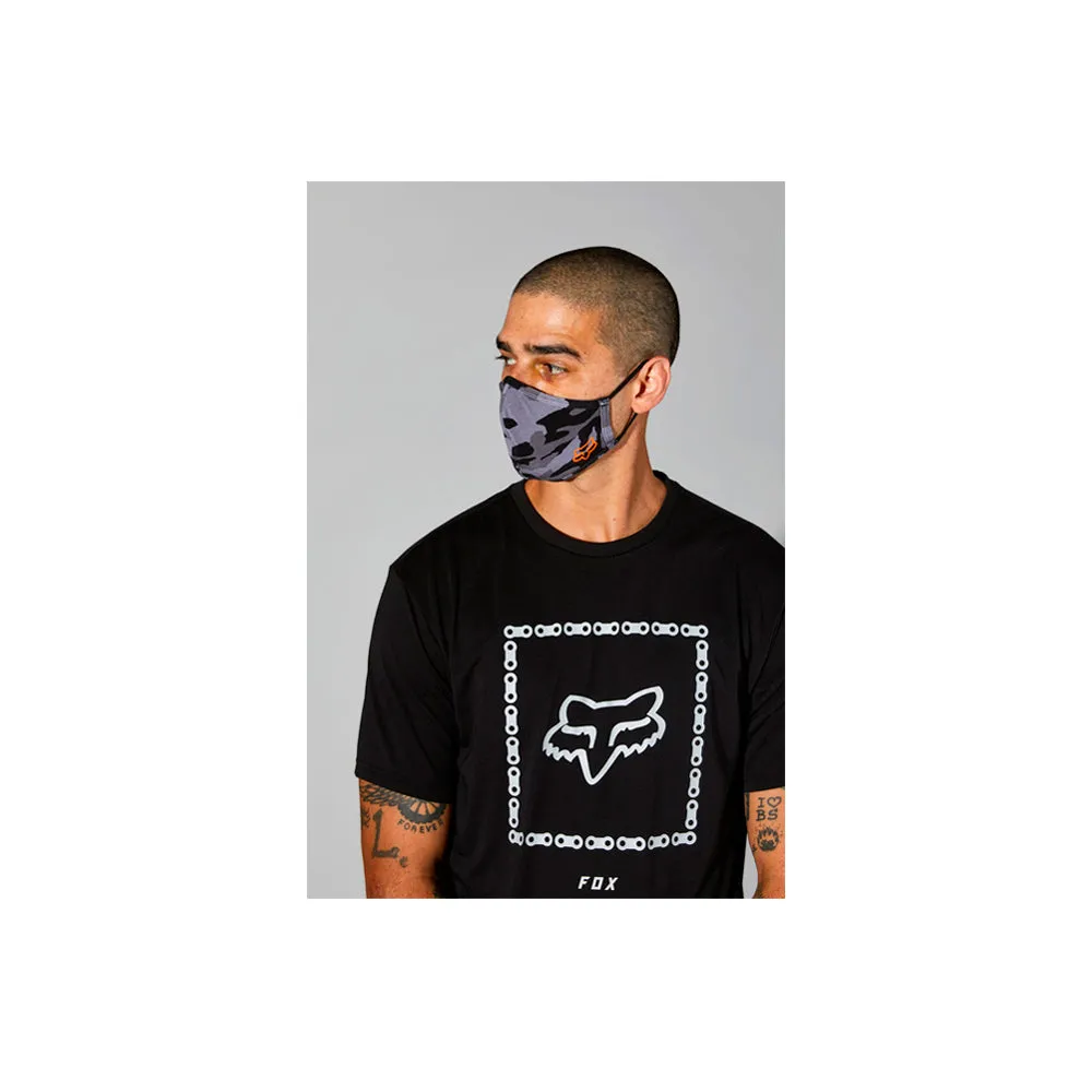 Fox - Face Mask - Black Camo
