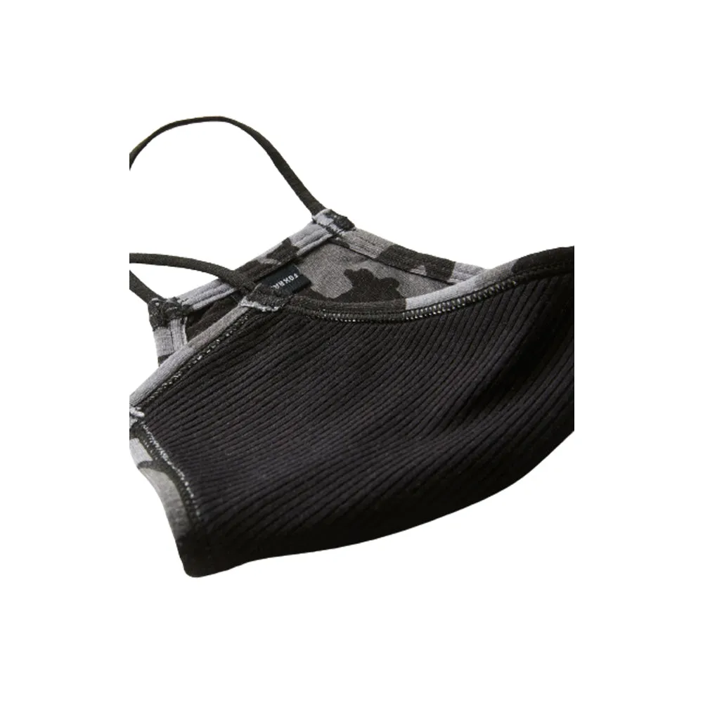Fox - Face Mask - Black Camo