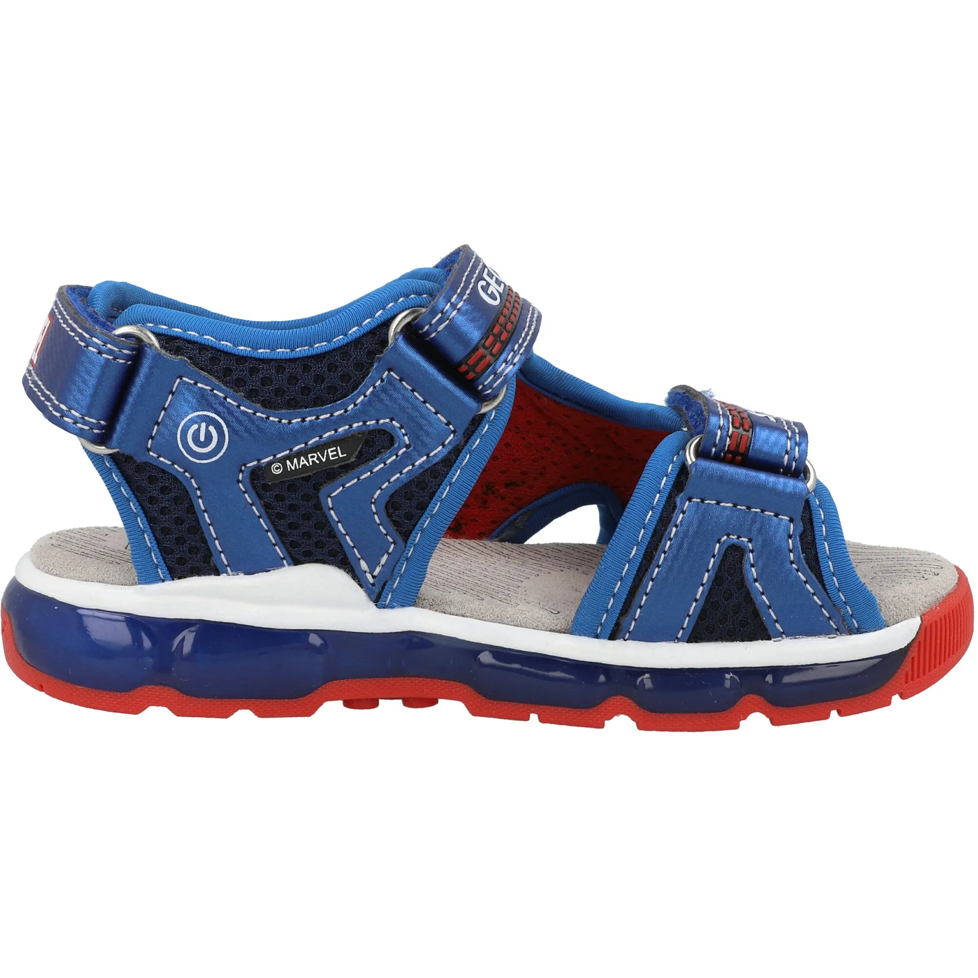 Geox Android Junior Navy Spiderman Sandals