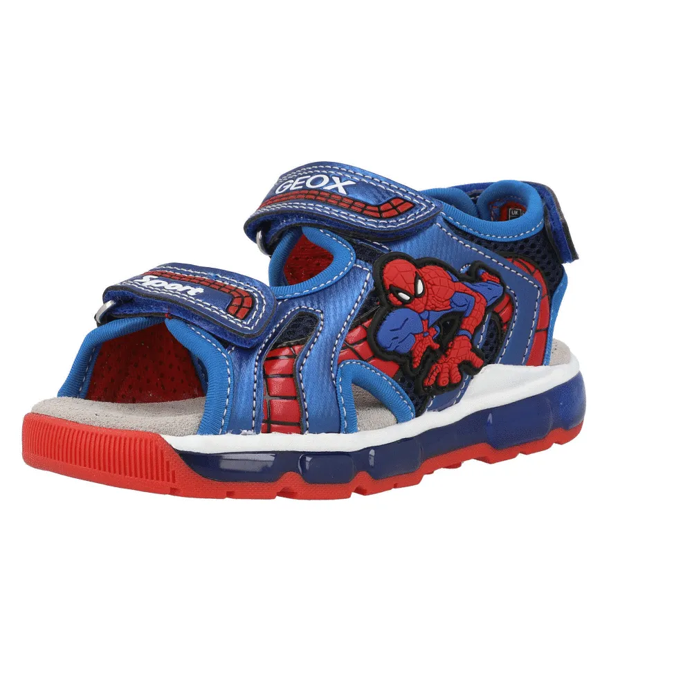 Geox Android Junior Navy Spiderman Sandals
