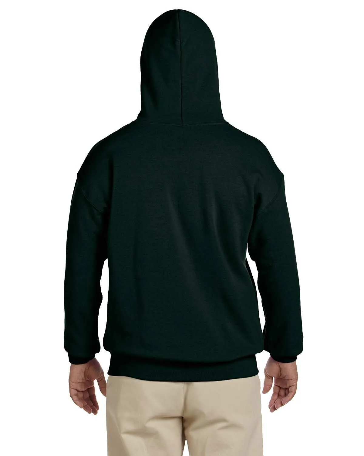 Gildan Lightweight 50/50 Hoodie Sweatshirt | Forest Green
