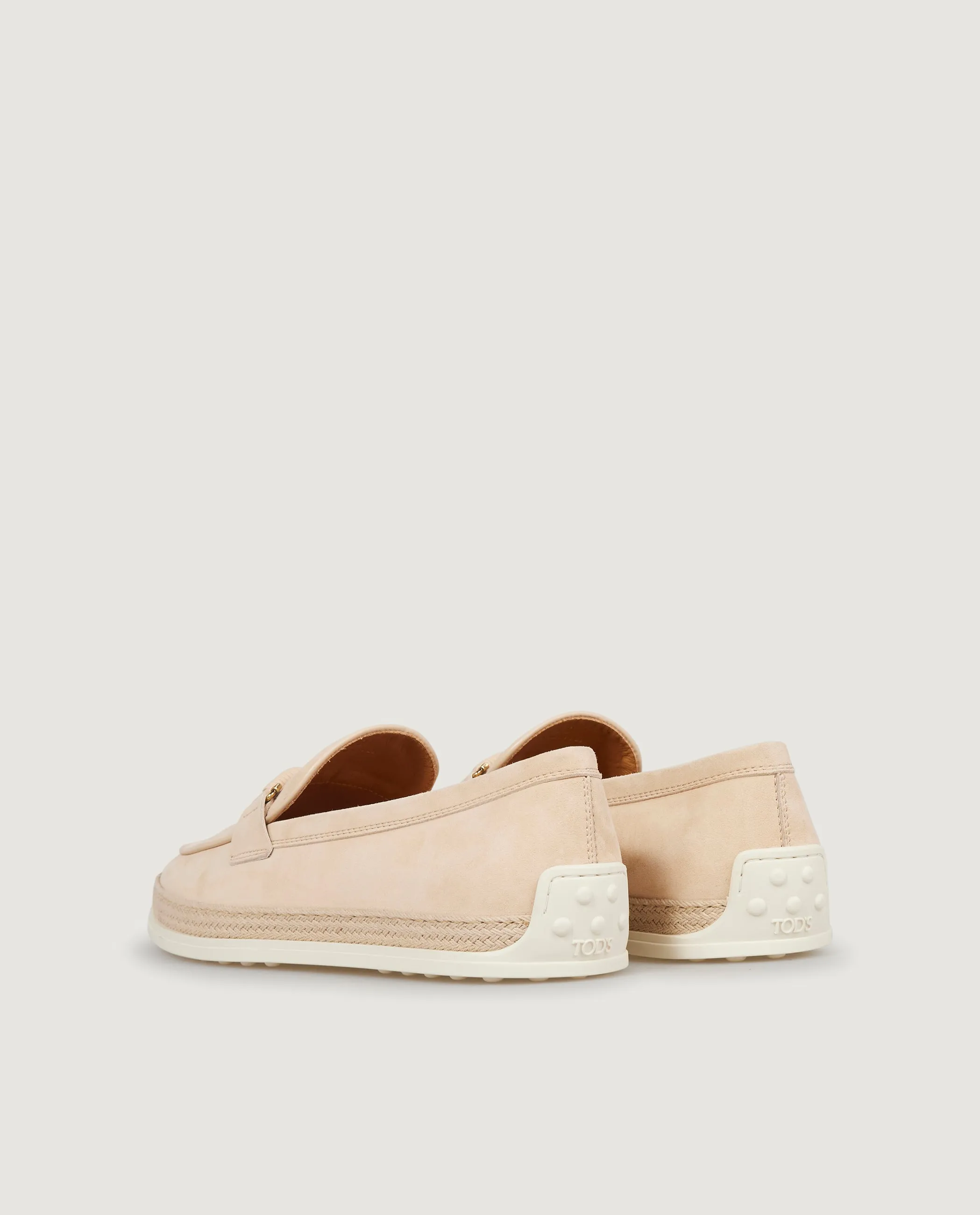 Gomma Rafia Mocassino - Lichtbruin