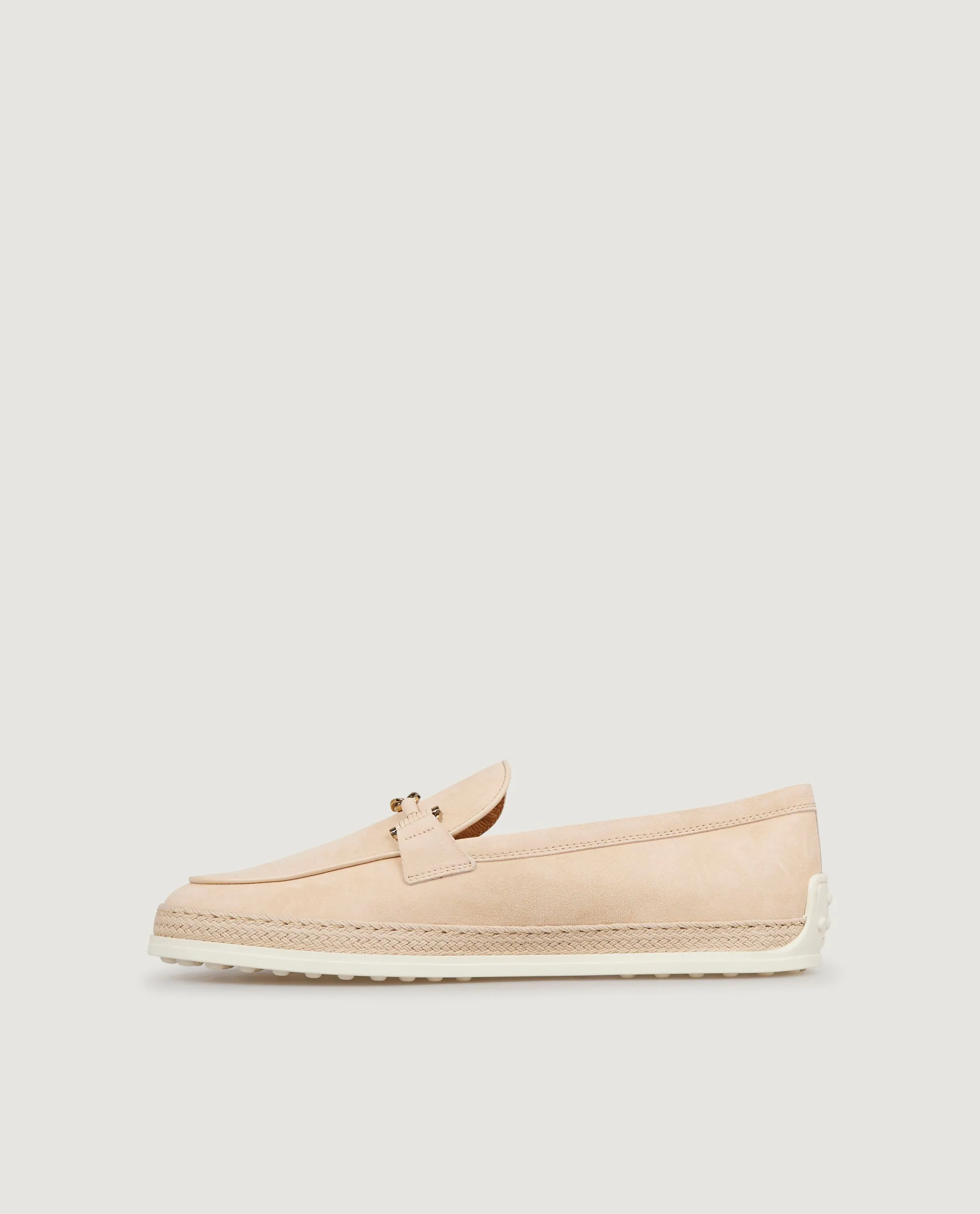 Gomma Rafia Mocassino - Lichtbruin