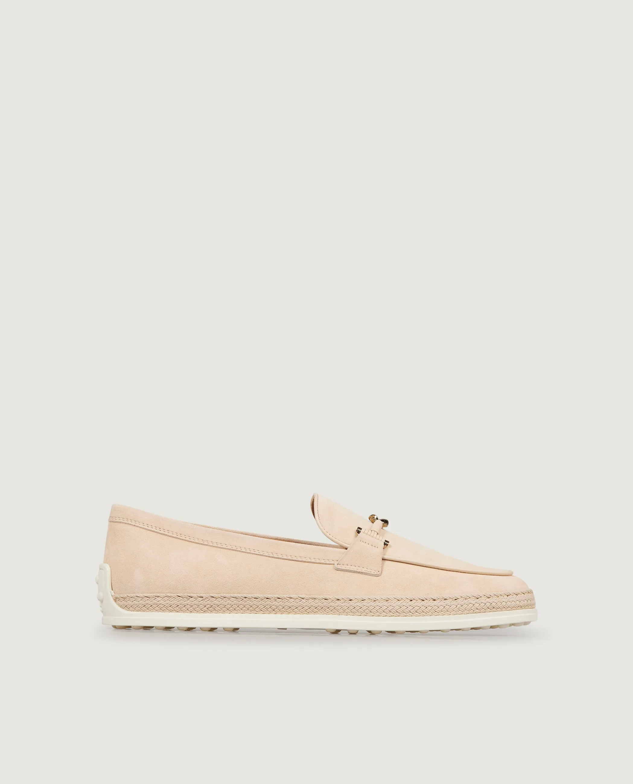Gomma Rafia Mocassino - Lichtbruin